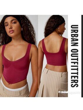 Out From Under | Maroon Camilla Seamless Bustier | Size Medium, Large